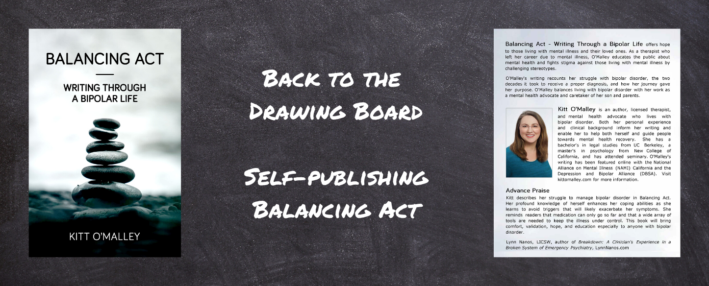 Back to the Drawing Board – Self-Publishing Balancing Act